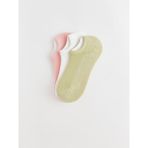 LC Waikiki Dream Kadın Düz Patik Çorap 3'lü Paket - 39 - 40 - Pink