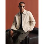 LC Waikiki Ekru Rahat Kalıp Gabardin Erkek Ceket - 2XL