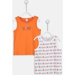 LC Waikiki Erkek Bebek T-Shirt - 12 - 18 Ay - Turuncu