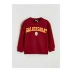 LC Waikiki Galatasaray Baskılı Erkek Çocuk Kalın Sweatshirt