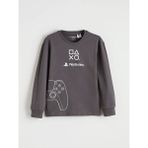 LC Waikiki Gri Playstation Baskılı Erkek Çocuk Pijama Takımı - 7 - 8 Yaş
