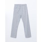 LC WAIKIKI Gri Standart Kalıp Ekose Erkek Pijama Alt