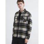 LC Waikiki Haki Regular Fit Ekose Erkek Oduncu Gömlek - XL