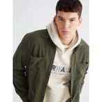 LC Waikiki Haki Regular Fit Uzun Kollu Kadife Erkek Gömlek