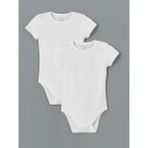 LC Waikiki Hilfa Yeni Sezon Organik Kumaş Kız Bebek Çıtçıtlı Bodysuit 2'li - Ekru - 24 - 36 Ay