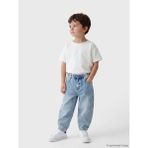 LC Waikiki Indigo Baggy Fit Erkek Çocuk Jean Pantolon - İndigo - 1 - 2 Yaş