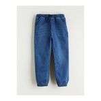 LC Waikiki Indigo Beli Lastikli Erkek Çocuk Jogger Jean Pantolon