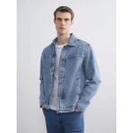 LC Waikiki Indigo Rahat Kalıp Erkek Jean Ceket - 2XL