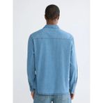Lc Waikiki Indigo Regular Fit Erkek Jean Gömlek - İndigo