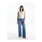 LC Waikiki İndigo Wideleg Kadın Jean Pantolon