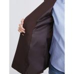 LC Waikiki Kahverengi Krep Kadın Blazer Ceket - XL