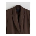 LC Waikiki Kahverengi Kruvaze Yaka Kadın Blazer Ceket