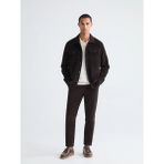 LC Waikiki Kahverengi Regular Fit Kadife Erkek Gömlek Ceket