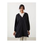 LC Waikiki Kapüşonlu Oversize Kadın Tunik