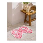 LC Waikiki Karışık Fiyonk Figürlü Pelüş Banyo Paspası 50x80 Cm