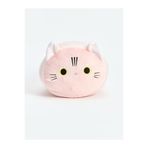 LC Waikiki Kedi Figürlü Bebek Pelüş Kırlent, 57 cm, Açık Pembe