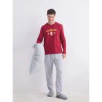 LC Waikiki Kırmızı Galatasaray Baskılı Erkek Pijama Takımı