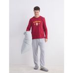LC Waikiki Kırmızı Galatasaray Baskılı Erkek Pijama Takımı
