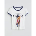 LC Waikiki Lacivert Ayı Teddy Baskılı Kadın Şortlu Pijama Takımı - 2XL