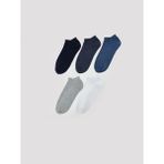 LC Waikiki Lacivert Erkek Patik Çorap 5'li - 39 - 42