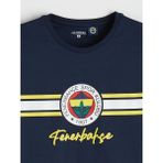 LC Waikiki Lacivert Fenerbahçe Baskılı Penye Erkek Pijama Takımı