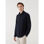 LC Waikiki Lacivert Slim Fit Uzun Kollu Armürlü Erkek Gömlek - XL