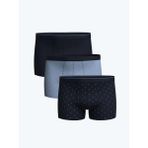 LC WAIKIKI LACİVERT Standart Kalıp Pamuklu Esnek Erkek Boxer 3'lü