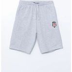 LC Waikiki Lc Waıkıkı Gri Standart Kalıp Beşiktaş Baskılı Erkek Pijama Alt Şort - 3XL