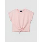 LC Waikiki Lc Waıkıkı Pembe Önden Bağlamalı Kız Çocuk Tişört - 9 - 10 Yaş