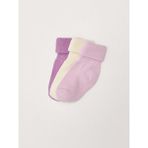 LC Waikiki Lcw Baby Basic Kız Bebek Soket Çorap 3'lü - 22 - Pembe