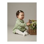 LC Waikiki LCW baby Bebe Yaka Çiçekli Müslin Kız Bebek Elbise