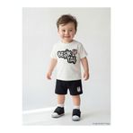 LC Waikiki LCW baby Beyaz Beşiktaş Lisanslı Erkek Bebek Tişört Ve Şort Takım