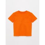 LC Waikiki Lcw Baby Bisiklet Yaka Kısa Kollu Erkek Bebek Tişört - 6 - 12 Ay - Orange