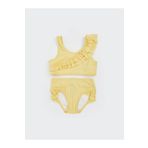 LC Waikiki LCW baby Sari U Yaka Kız Çocuk Bikini Takım
