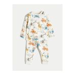 LC Waikiki LCW Bisiklet Yaka Baskılı Erkek Bebek Pijama Takım (W5)