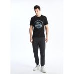 LC Waikiki Lcw Casual Slim Fit Erkek Eşofman Altı - Antrasit - Melanj