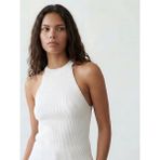 LC Waikiki Lcw Comfort Ekru Halter Yaka Kadın Triko Atlet - XL