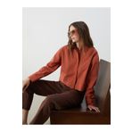 LC Waikiki LCW Crop Kadın Gömlek