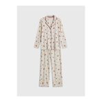 LC Waikiki LCW DREAM Bej Ayı Teddy Desenli Hamile Pijama Takım