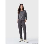LC Waikiki Lcw Eco Antrasit Beli Lastikli Soft Touch Kadın Eşofman Altı - 3XL