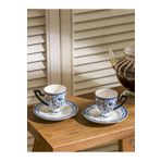 LC Waikiki LCW HOME Baskılı 2 Kişilik Porselen Kahve Fincan Takımı 90 Ml