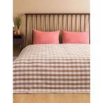 LC Waikiki Lcw Home Bej Ekose Desenli Çift Kişilik Pike 200 x 230 cm - Çok Renkli - 200x230 Cm