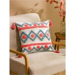 Lc Waikiki Lcw Home Bej Püsküllü Kırlent Kılıfı 45X45 cm T T