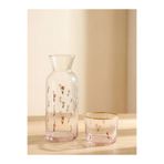 LC Waikiki LCW HOME Karışık Çiçek Baskılı Cam Sürahi 700 Ml