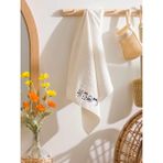 LC Waikiki Lcw Home Nakışlı Yüz Havlusu - 50 x 80 cm - Ekru