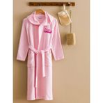 LC Waikiki Lcw Home Pembe Barbie Nakışlı Kadın Bornoz - S - M