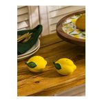 LC Waikiki LCW HOME Sarı Limon Figürlü Tuzluk ve Biberlik Seti