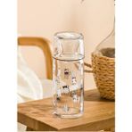 LC Waikiki Lcw Home Siyah Kedi Baskılı Cam Sürahi 700 ml