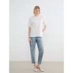 LC Waikiki Lcw Jeans Indigo Boyfriend Fit Kadın Yırtık Jean Pantolon