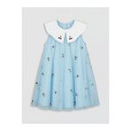 LC Waikiki LCW Kids Bebe Yaka Nakışlı Kız Çocuk Prenses Elbisesi